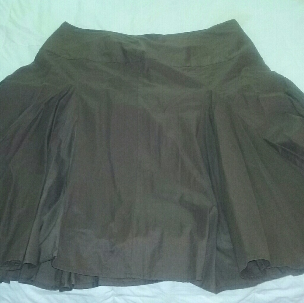 A.N.A A New Approach Brown Prairie Skirt